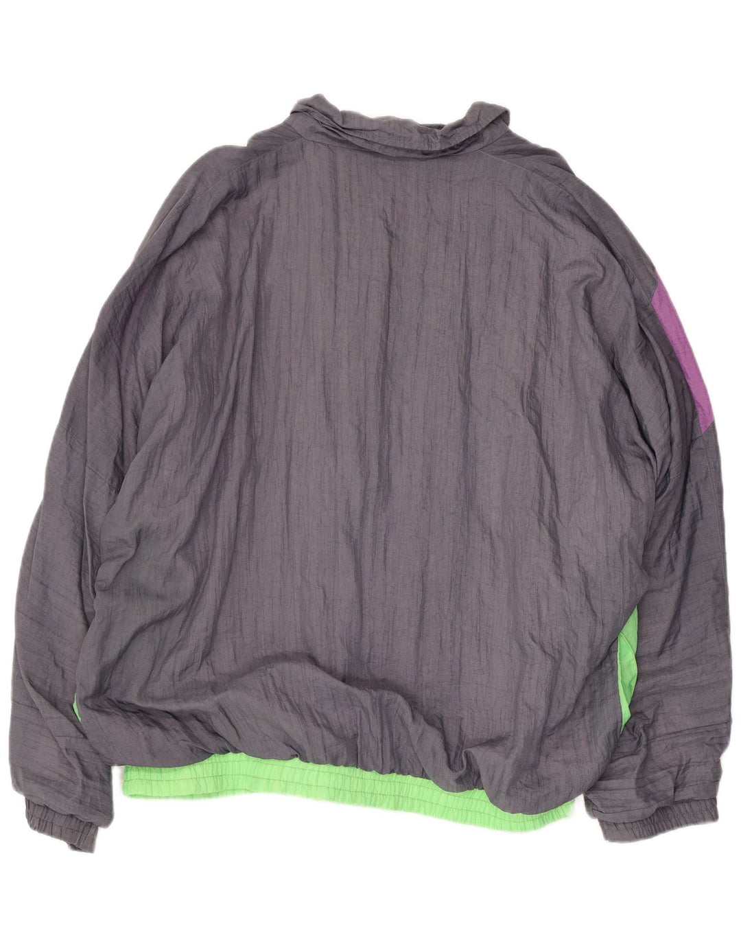 CLIPPER Veste de Survêtement pour Homme UK 46 2XL Gris Colorblock Coton