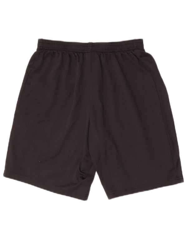Short de sport Nike Dri Fit Slim pour garçon 10-11 ans, noir moyen, polyester