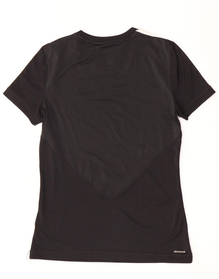 Adidas Garçon Climacool T-Shirt Top 13-14 ans Noir Polyester
