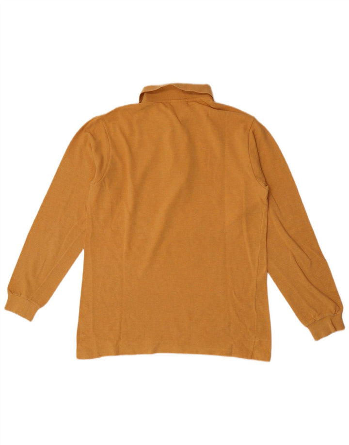 LACOSTE Polo à manches longues pour homme taille 4 orange moyen