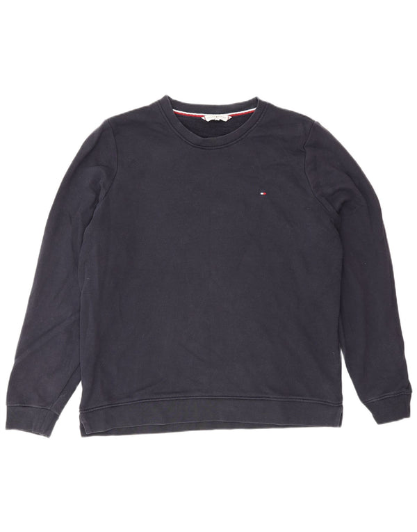 Tommy Hilfiger Sweatshirt Jumper XL Bleu Marine Coton Homme