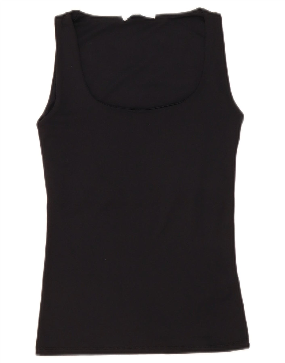 Zara Femme Débardeur UK 8 Small Noir Polyamide
