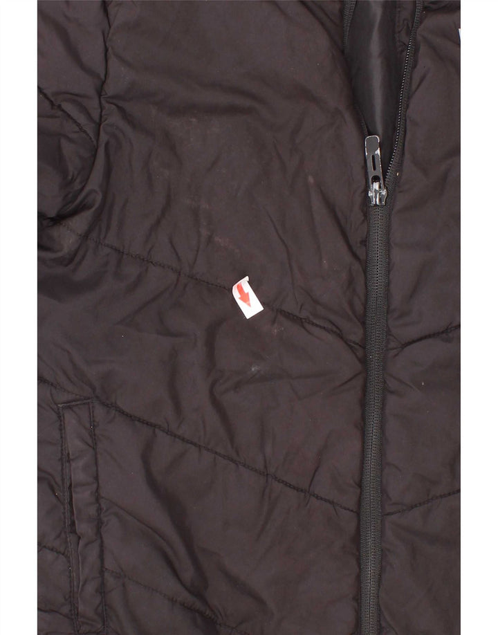 Puma Veste matelassée graphique garçon 9-10 ans Noir Polyester