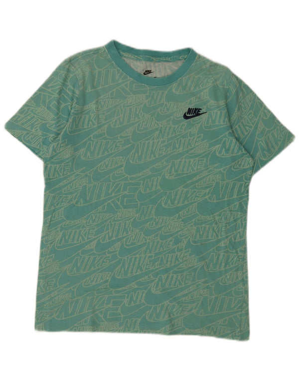 Nike Garçons Graphic T-Shirt Top 12-13 ans Grand Turquoise Coton