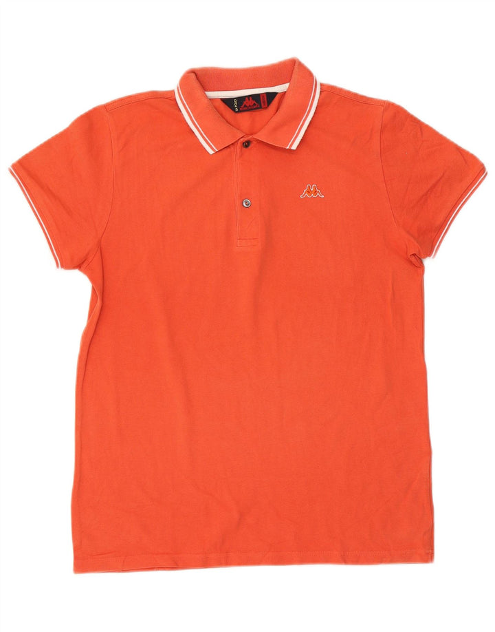 Kappa Polo Homme Orange Moyen