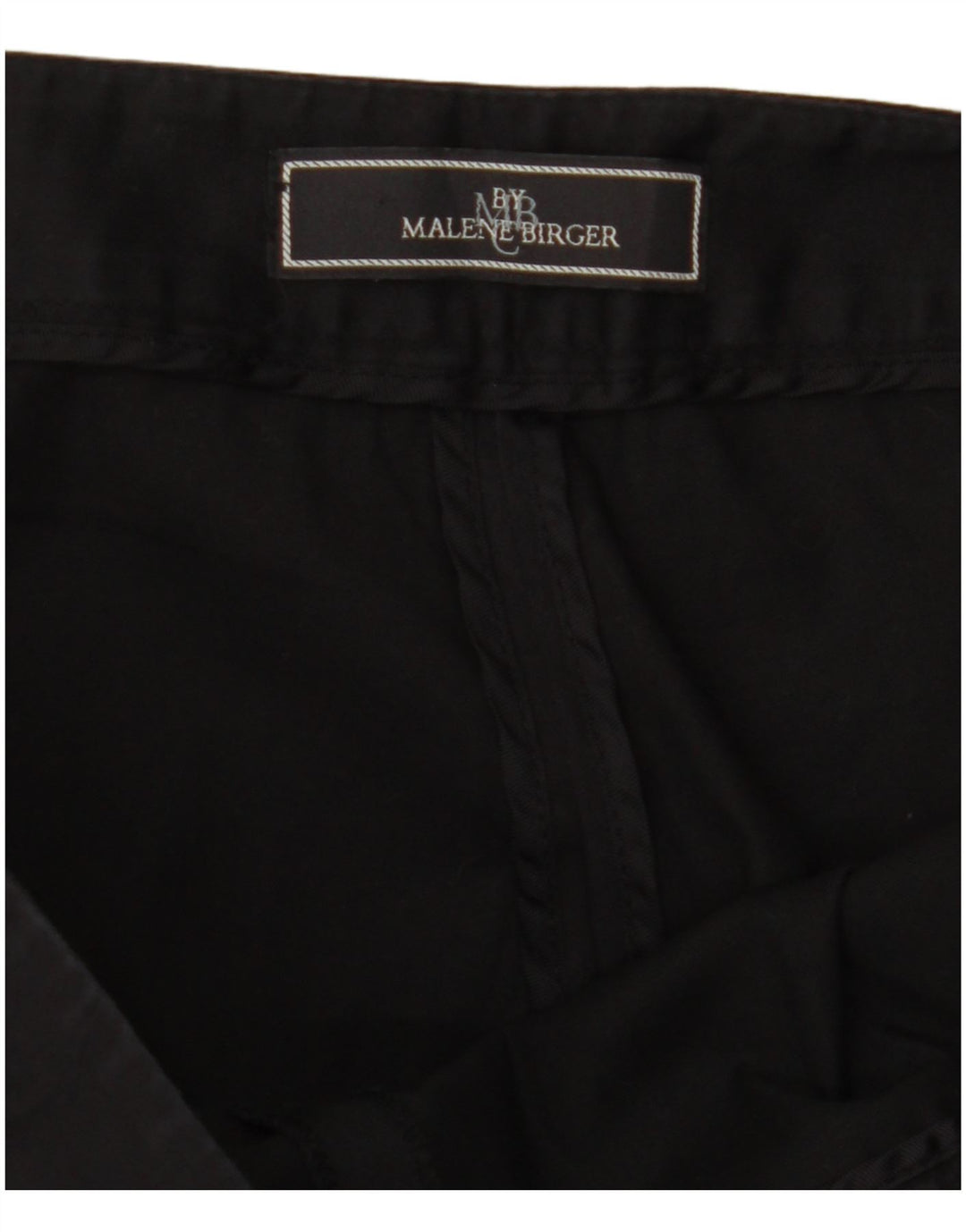 MALENE BIRGER Pantalon Court Slim Femme W30 L27 Bleu Marine