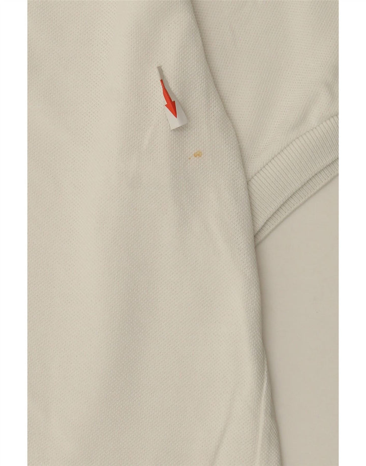 LACOSTE Polo Homme Taille 3 Petit Coton Blanc