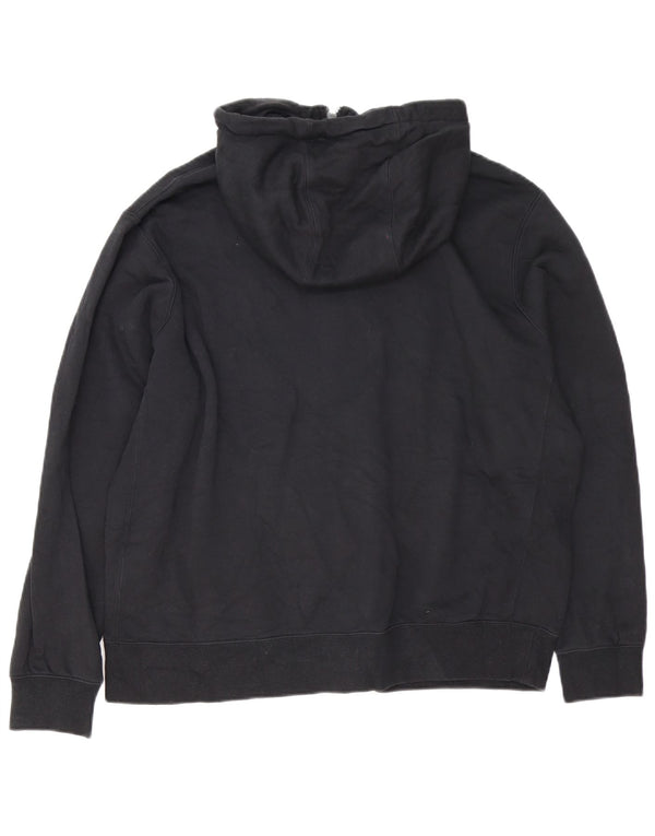 Nike Pull à capuche zippé pour homme XL en coton noir