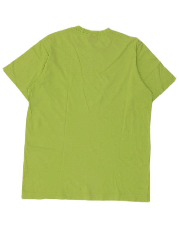 Guess T-shirt graphique pour hommes, petit, vert