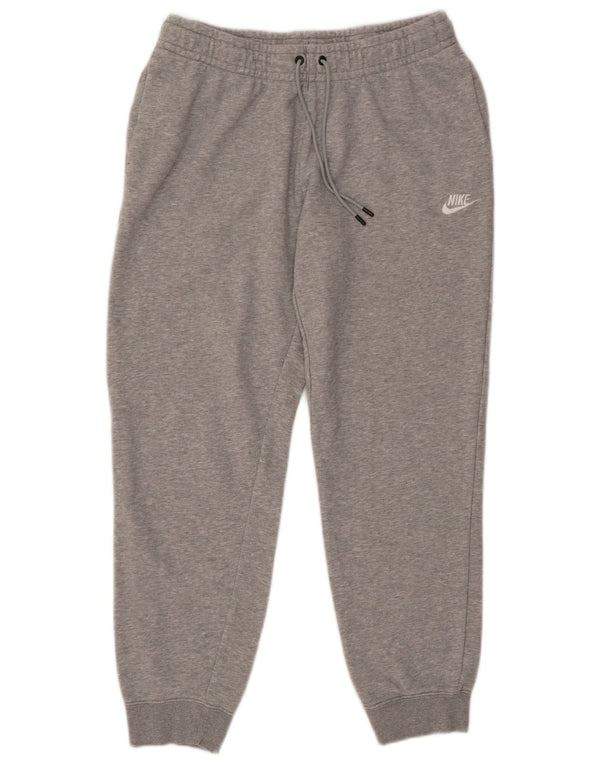 NIKE Pantalon de survêtement pour femme Joggers UK 14 Coton moucheté gris moyen