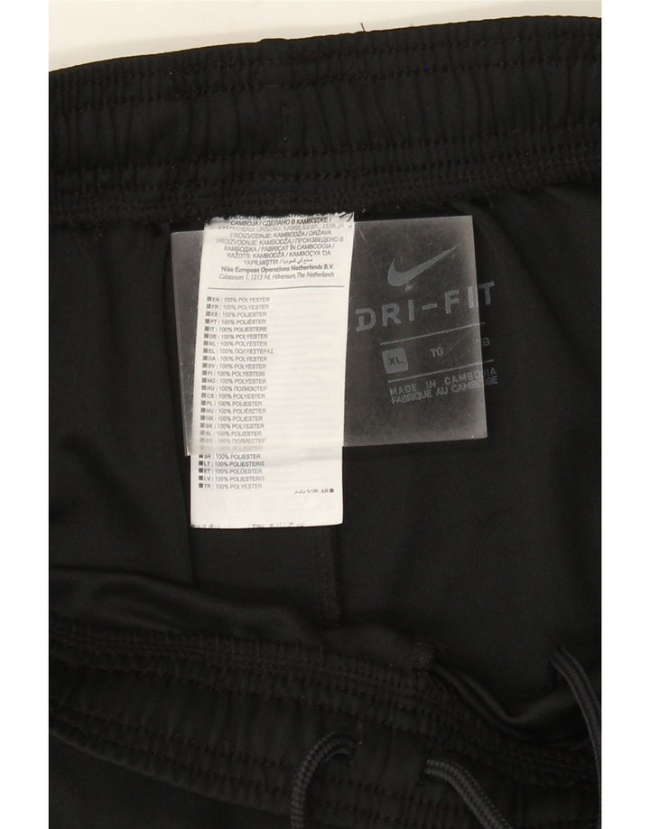 Nike Short de sport Dri Fit pour homme XL Noir Polyester