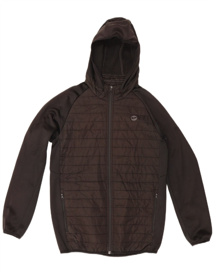 Jack & Jones Bomber à capuche garçon 13-14 ans noir