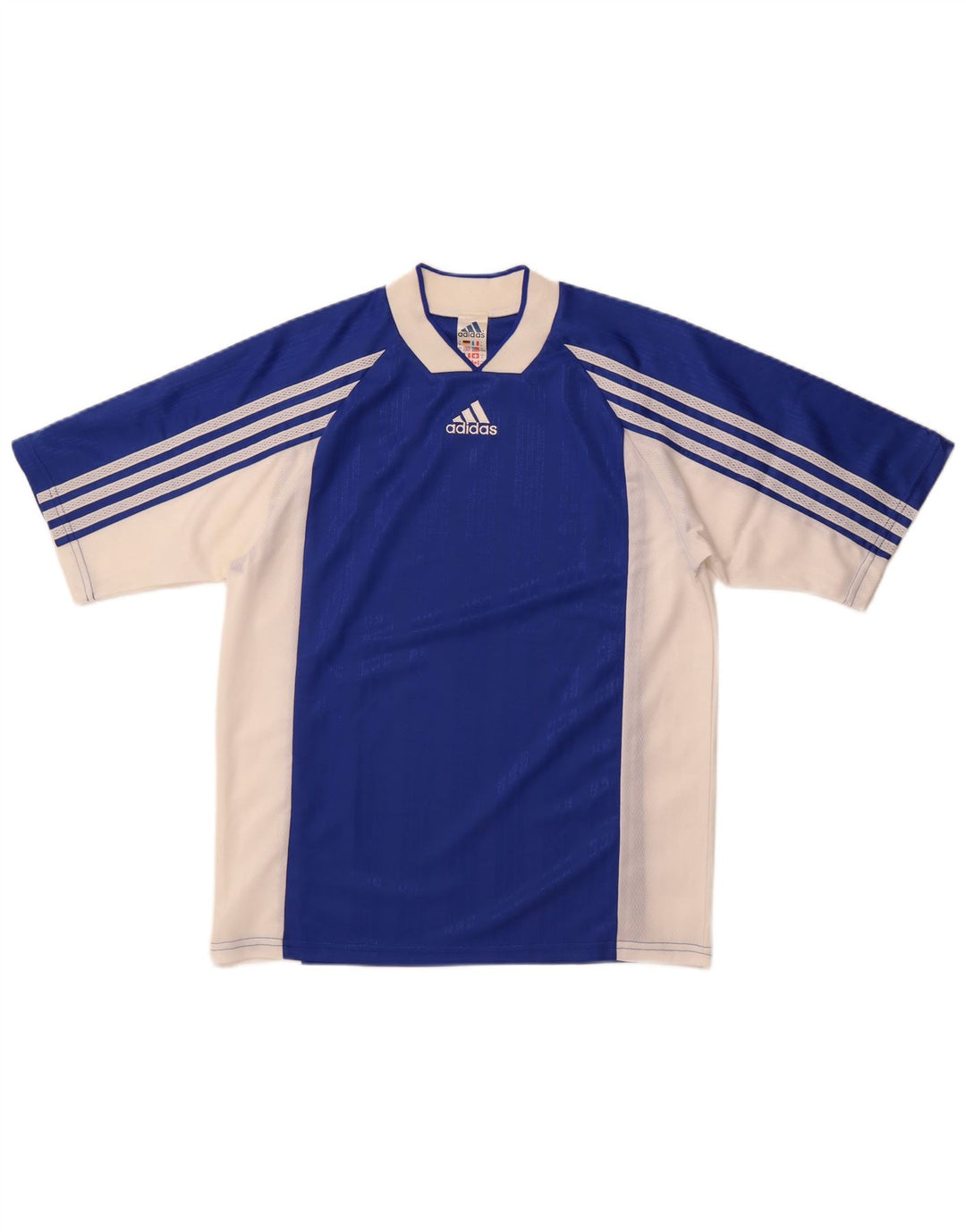 Adidas T-Shirt Homme Haut Petit Bleu Colorblock Polyester