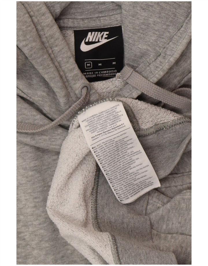Nike Pull à capuche en coton gris moyen pour homme