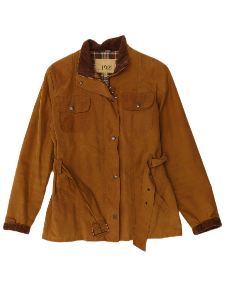 PORTWEST Veste en coton ciré pour femme UK 12 Coton beige moyen