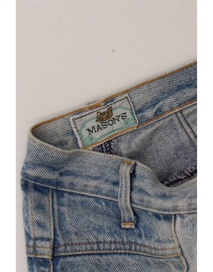Mason's Jupe en Jean Femme W28 Bleu Moyen
