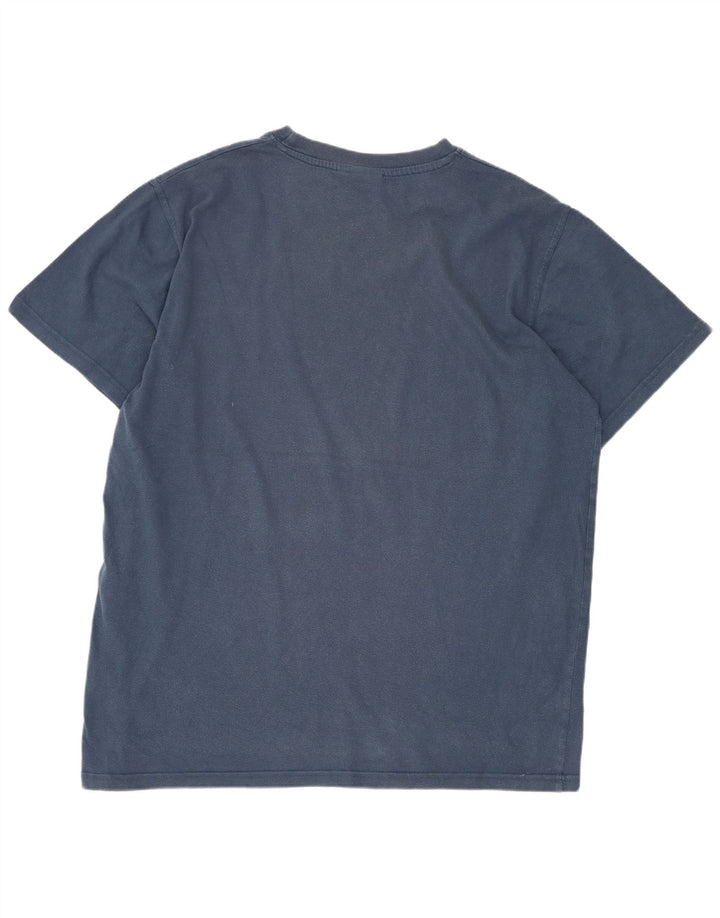 Weird Fish T-Shirt graphique pour hommes, grand coton bleu