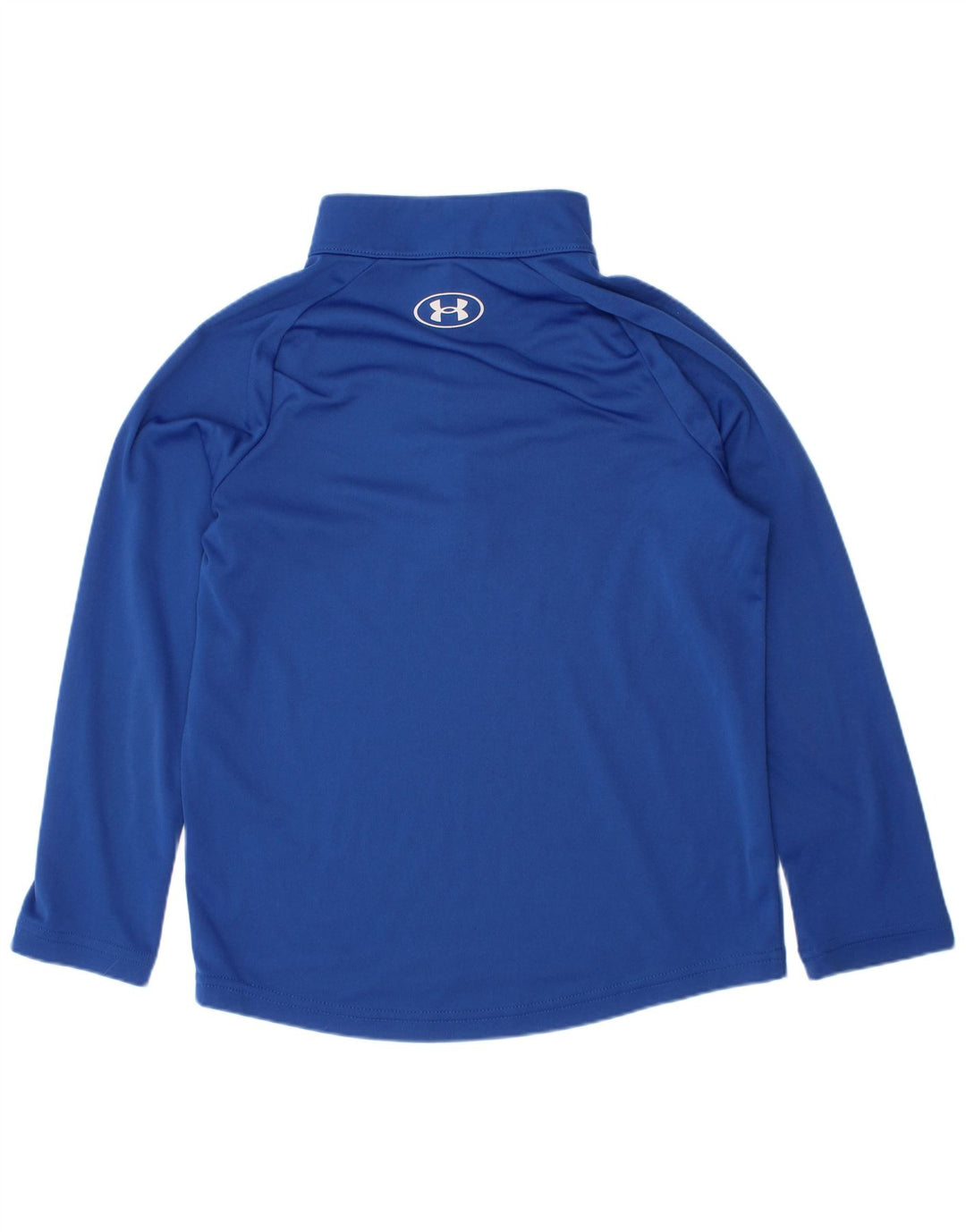 Under Armour Haut de survêtement à col zippé pour garçon 6-7 ans XS Bleu