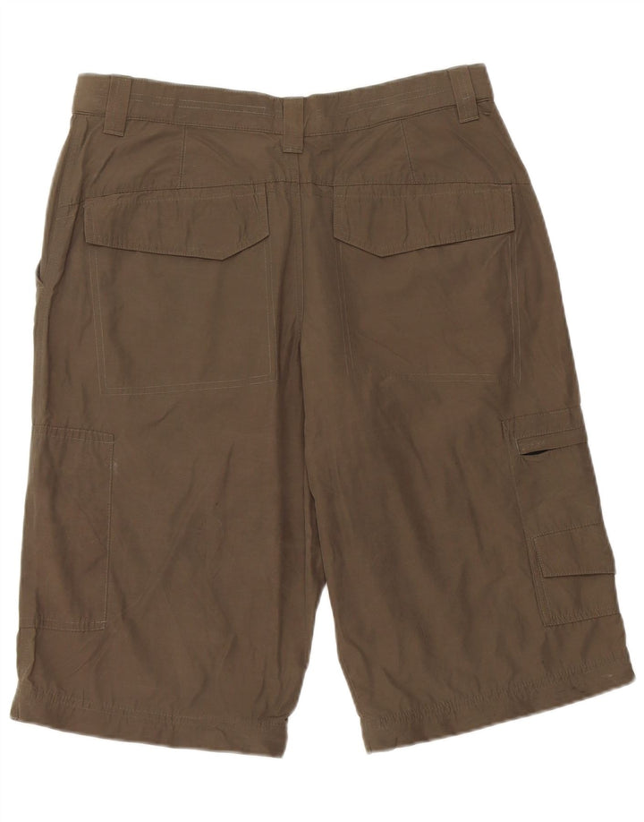 Marks & Spencer Short Cargo W32 Homme Kaki Moyen Polyamide