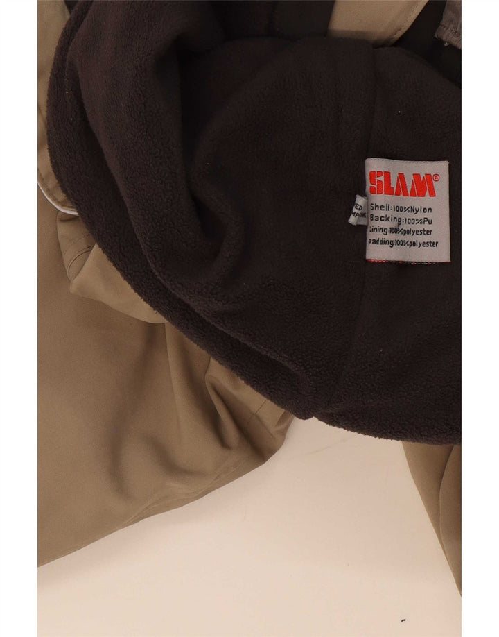 Slam Veste Bomber Homme UK 44 2XL Beige Nylon