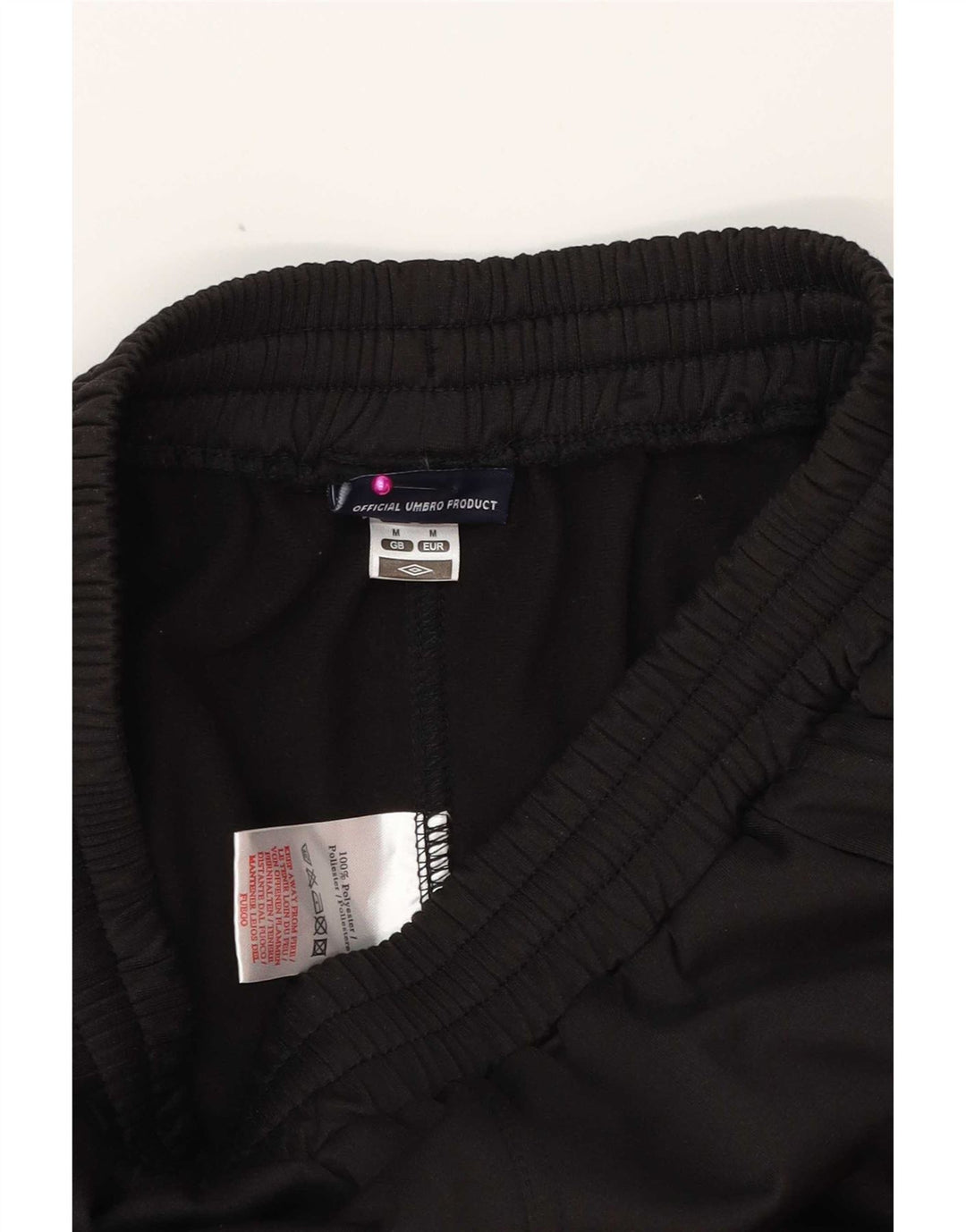 Umbro Pantalon de Survêtement Graphique Homme Noir Moyen Polyester
