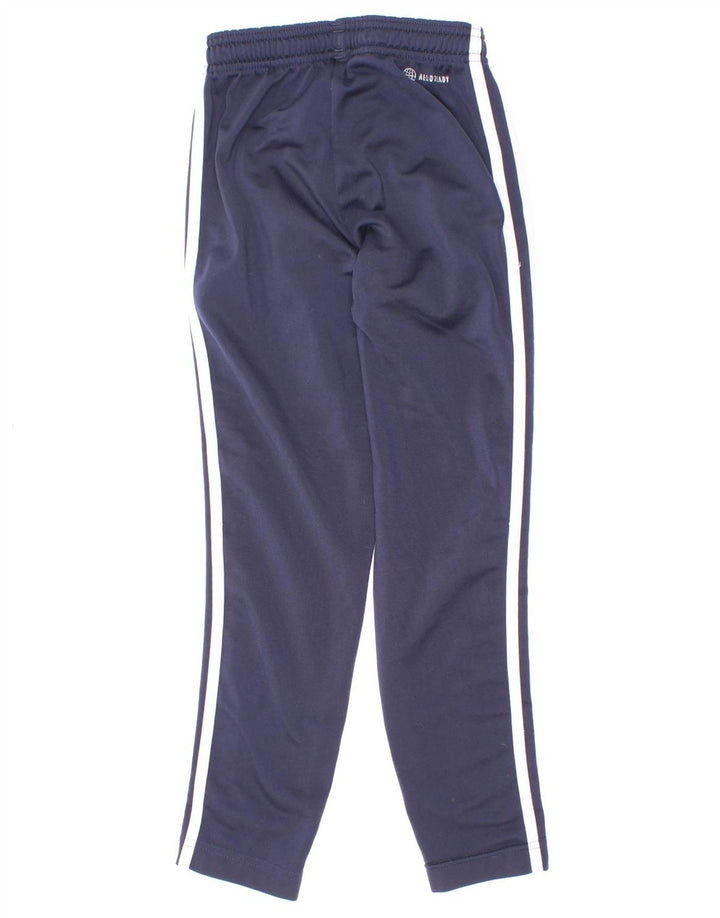 Pantalon de survêtement Adidas Garçon Aeroready 7-8 ans Bleu Marine Polyester