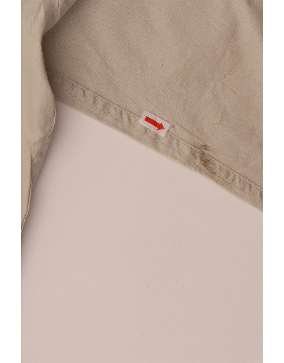 DOCKERS Mens Shirt XL Beige Cotton