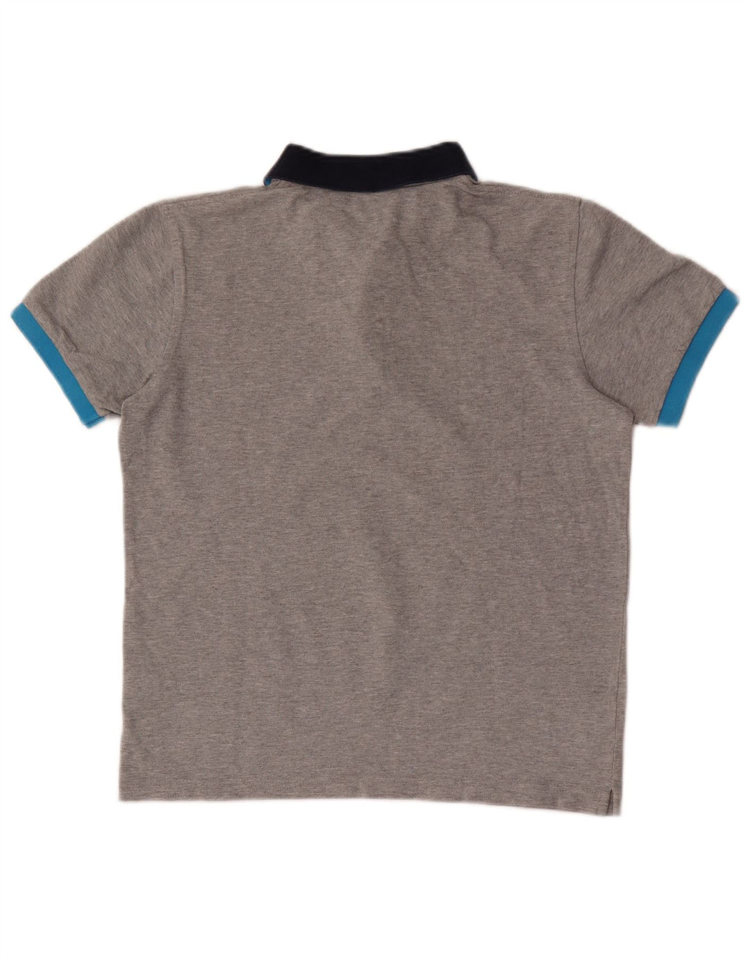 Sun68 Polo Homme Petit Gris Colorblock Coton