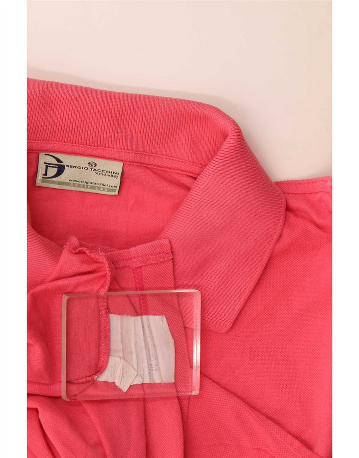 Sergio Tacchini Polo Homme Grand Rose