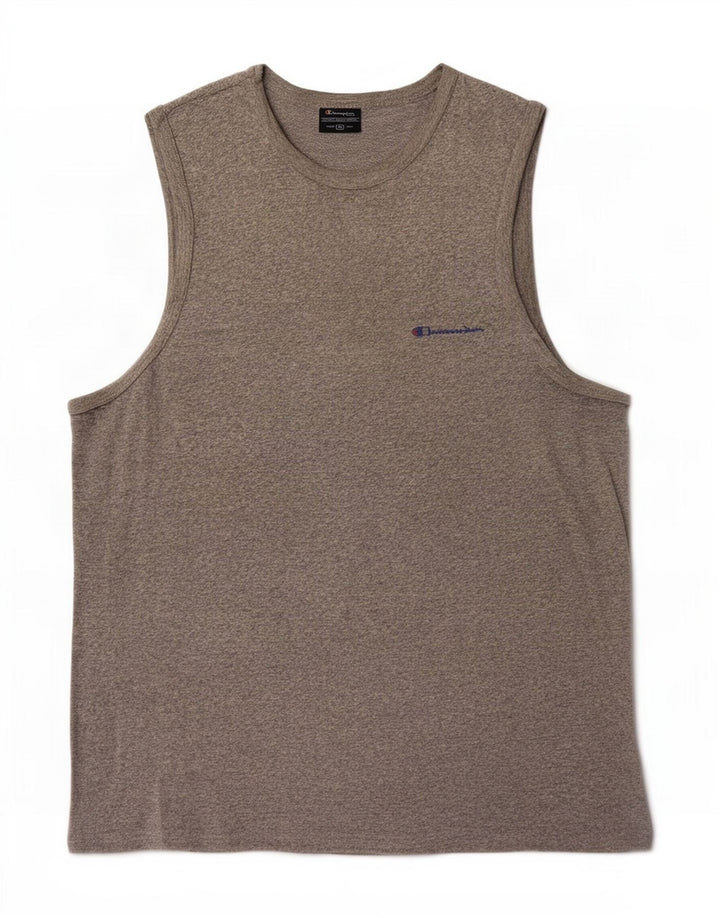 Champion Débardeur Homme XL Gris Moucheté