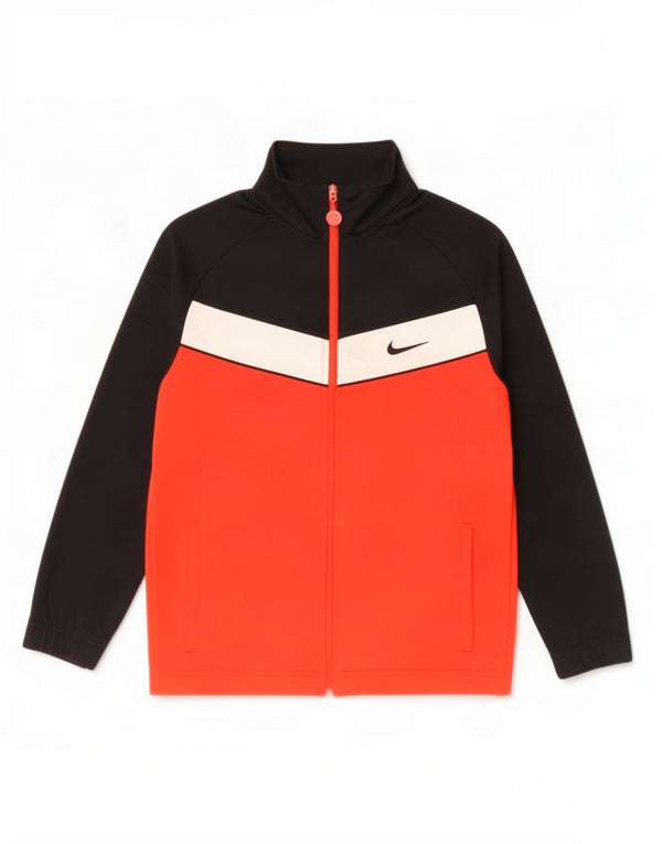 Nike Veste de survêtement pour garçon 12-13 ans Large Noir Colourblock