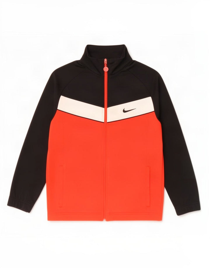 Nike Veste de survêtement pour garçon 12-13 ans Large Noir Colourblock