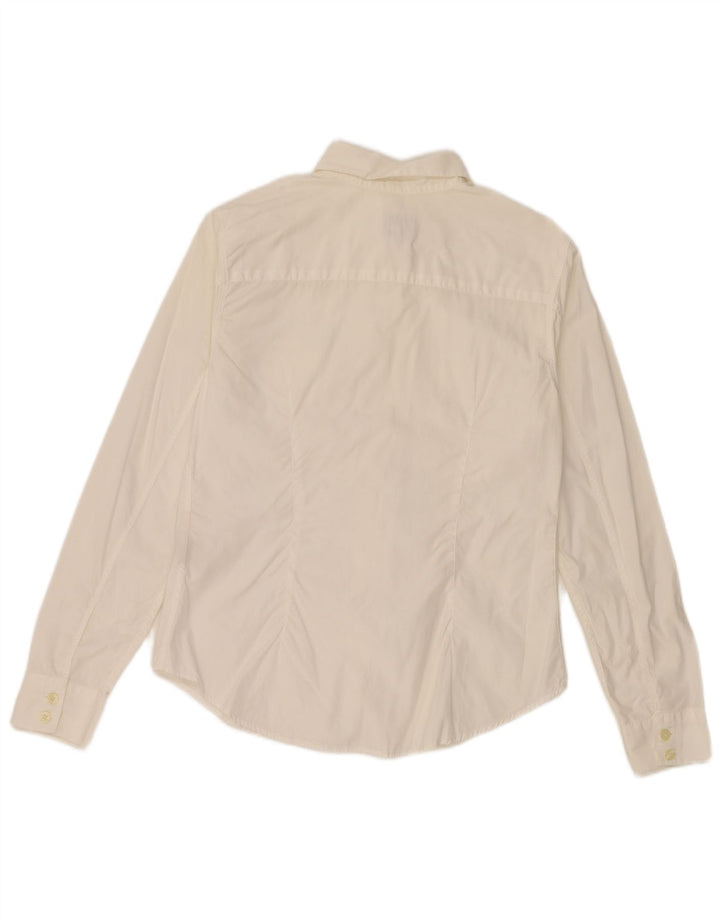 Calvin Klein Chemise Femme Petit Blanc Cassé Coton