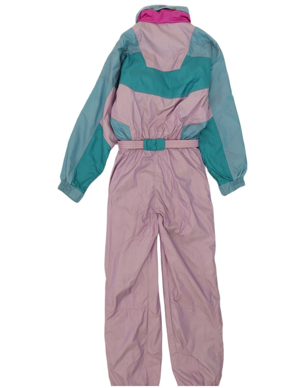 Combinaison de ski femme vintage EU 38 Medium Multicolore Colourblock