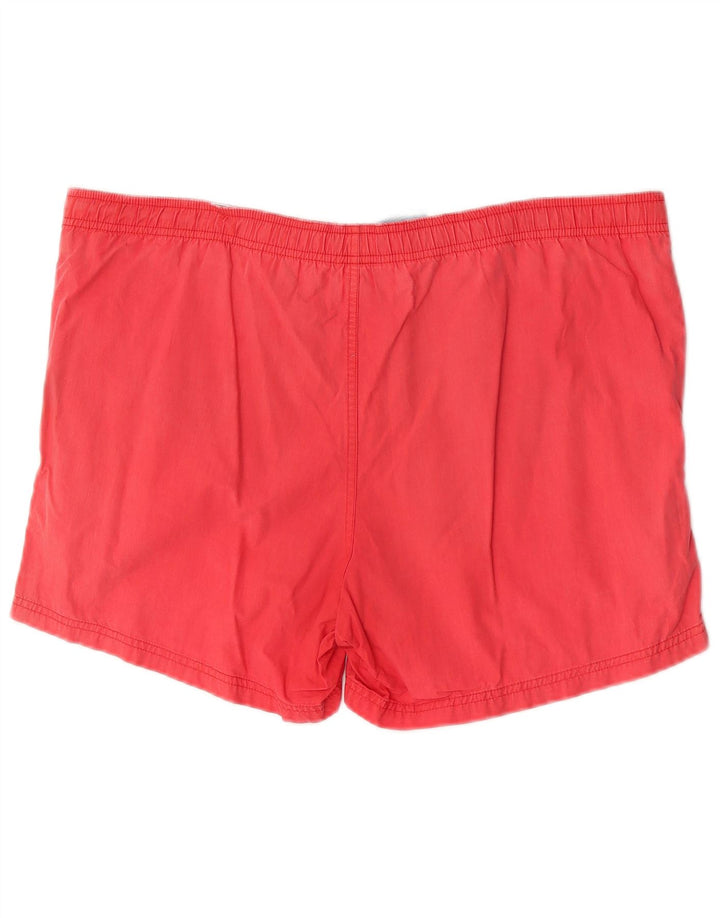 Reebok Short de Bain Homme Rouge Moyen Polyester Sports