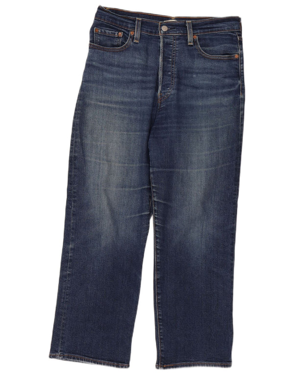 Levi's Jean Droit Taille Haute Ribcage Femme W29 L26 Bleu