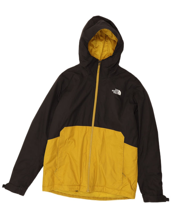 The North Face Veste coupe-vent à capuche pour homme UK 40 Large Noir Colourblock