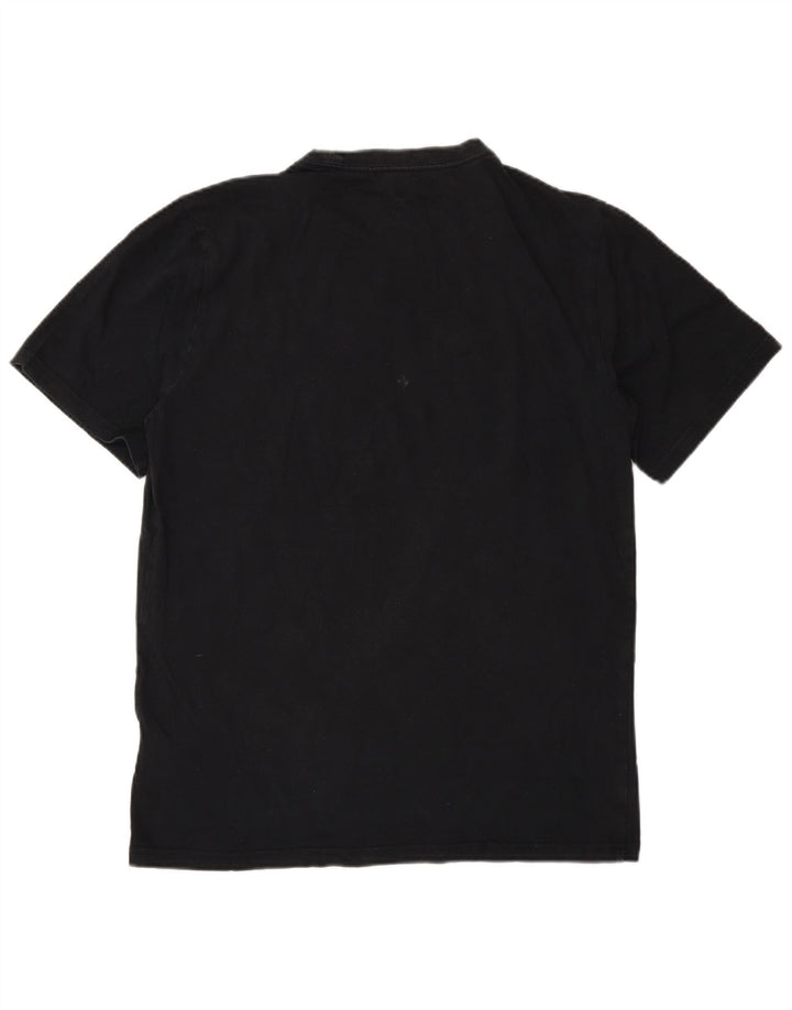 Converse T-Shirt Graphique Homme Petit Noir Coton