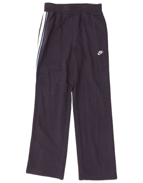 NIKE Pantalon de survêtement pour garçon 13-14 ans XL Bleu marine Colourblock Coton