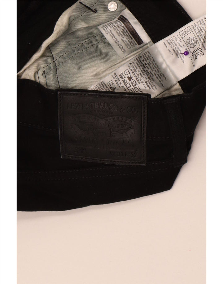 Levi's Jean Slim 511 Homme W33 L32 Noir Coton