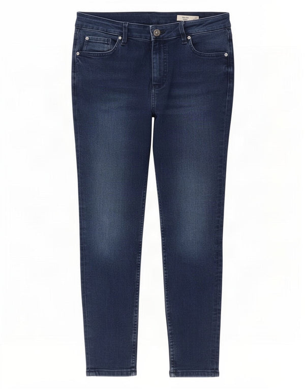 Marks & Spencer Jean skinny The Ivy pour femme UK 14 Large W32 L26 Bleu Coton