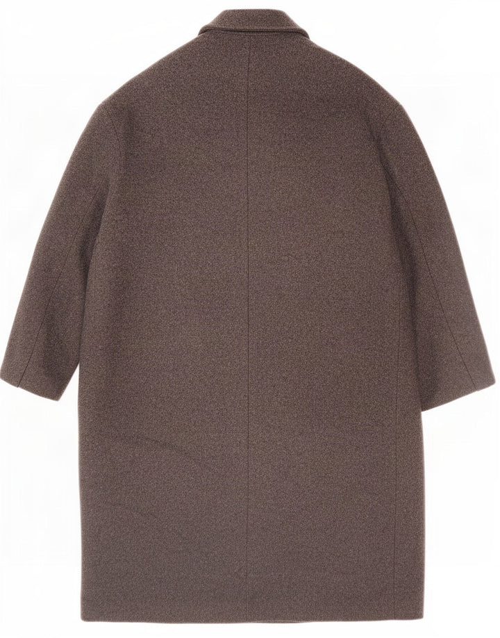 Zara Manteau croisé pour femme UK 14 Polyester gris moyen