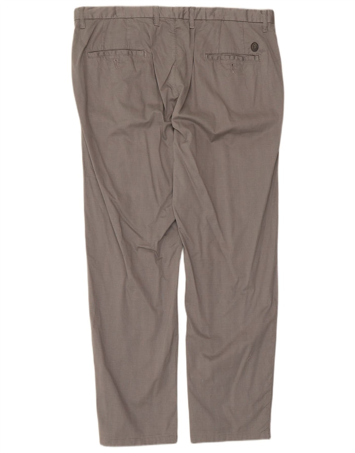 Trussardi Pantalon Chino Droit Homme IT 52 XL W36 L29 Gris