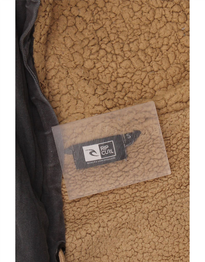 RIP CURL Pull à capuche zippé pour homme Small Noir