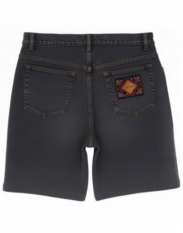 Mackee Short en jean pour homme Medium W33 Gris Coton
