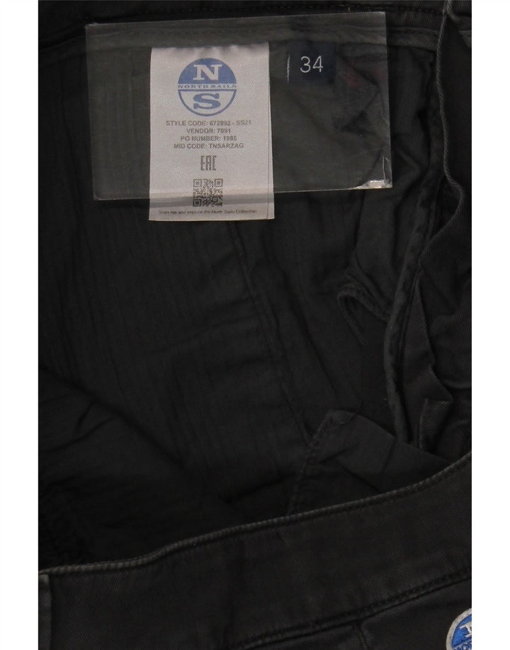 North Sails Short Cargo Homme W34 Grand Coton Gris