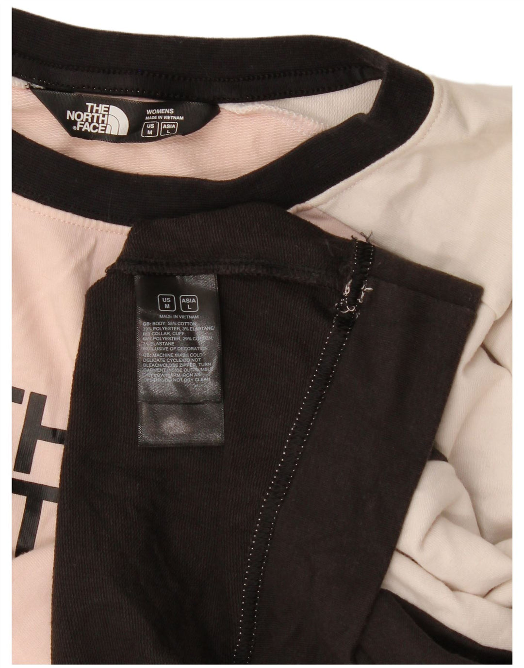 The North Face Sweat-shirt graphique pour femme UK 14 Medium Multicolore