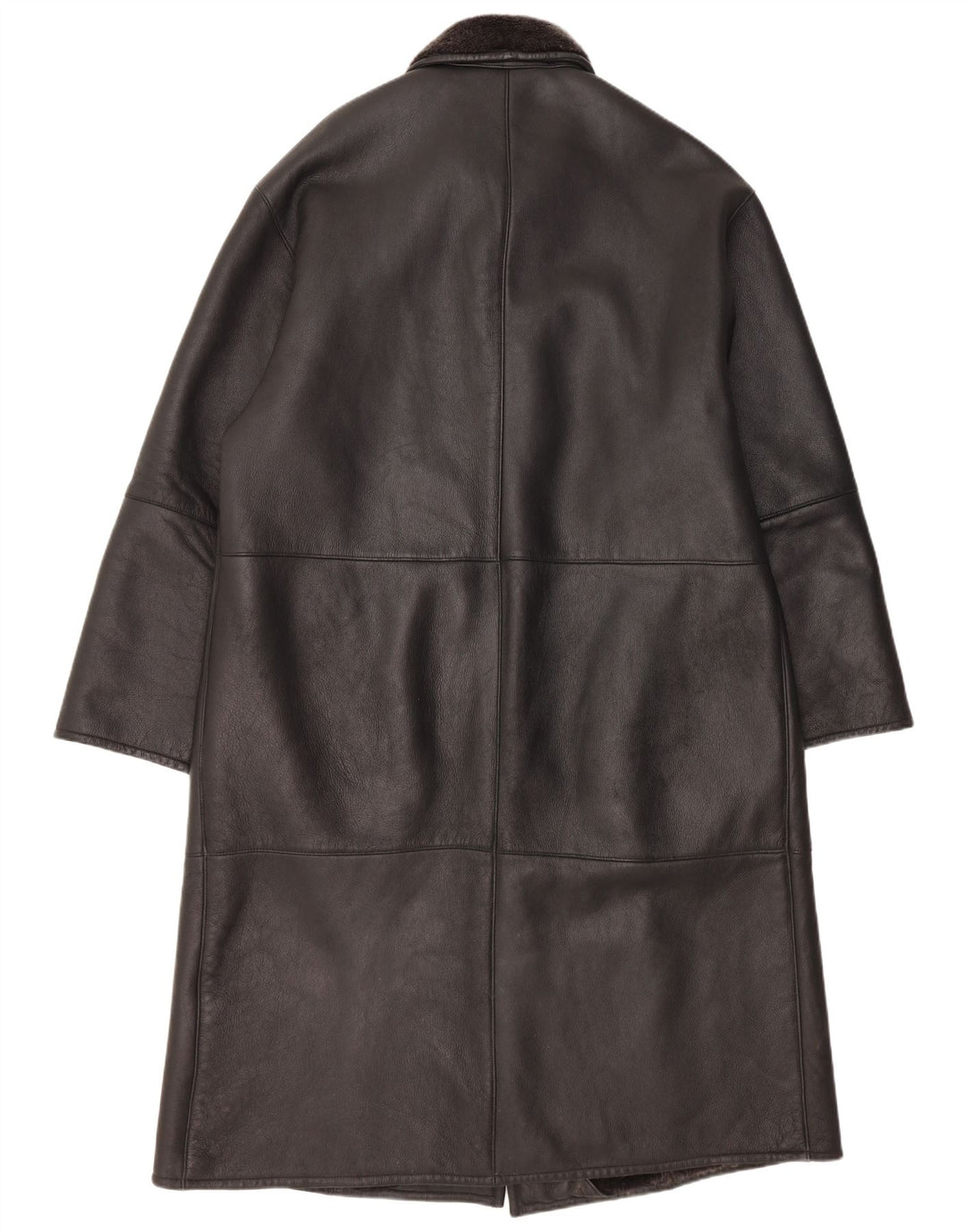 Bugatti Manteau en peau de mouton pour homme EU 56 3XL Cuir noir