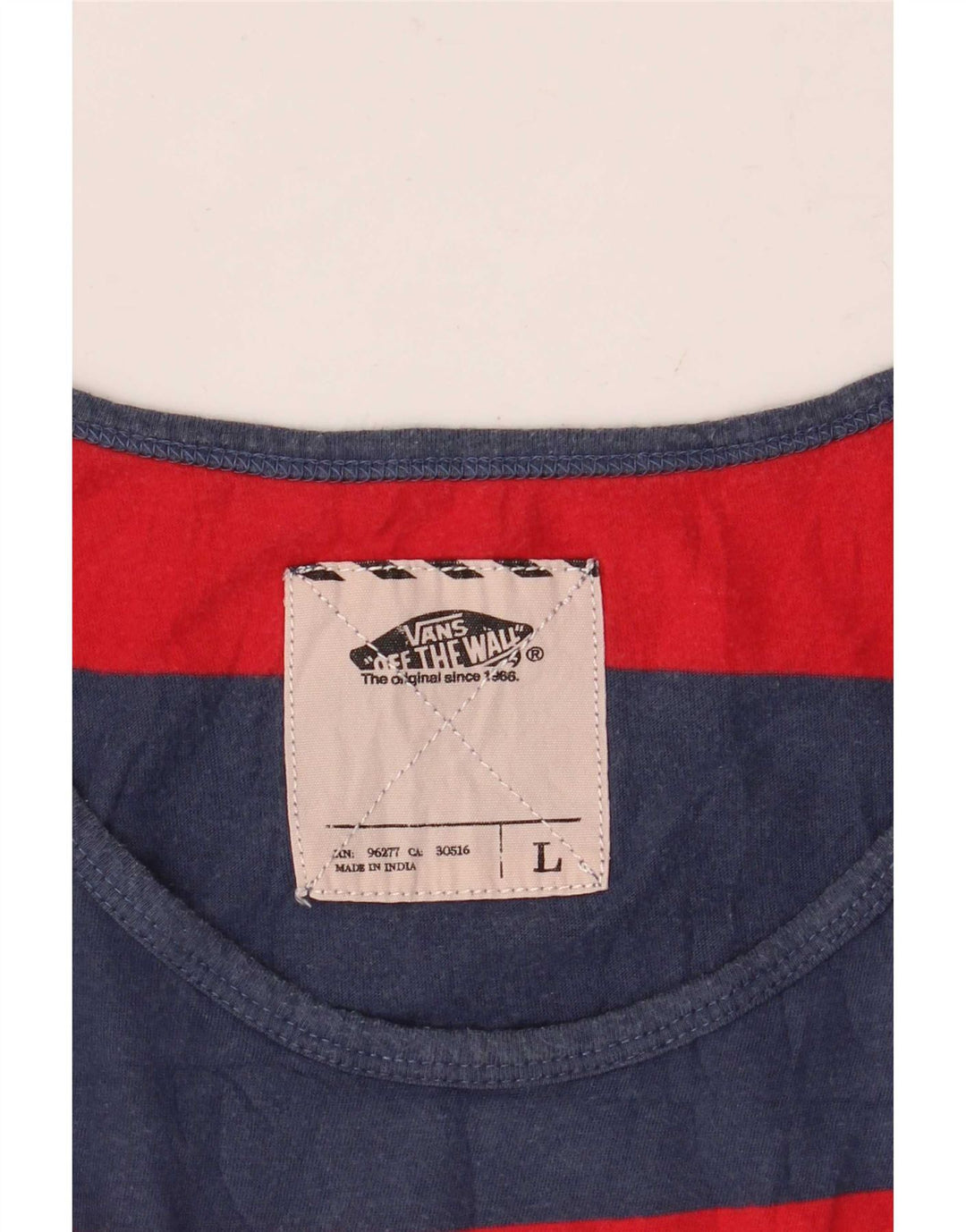 Vans Débardeur Homme Grand Bleu Rayé