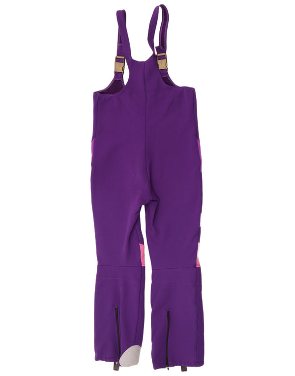 Dubin Salopette Pantalon De Ski Femme IT 52 2XL Violet Colorblock Acrylique